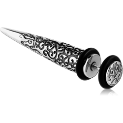 SURGICAL STEEL GRADE 316L FAKE EXPENDER - FILIGREE