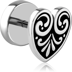 SURGICAL STEEL GRADE 316L FAKE PLUG