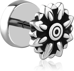 SURGICAL STEEL GRADE 316L FAKE PLUG