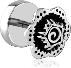 SURGICAL STEEL GRADE 316L FAKE PLUG