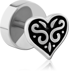 SURGICAL STEEL GRADE 316L FAKE PLUG