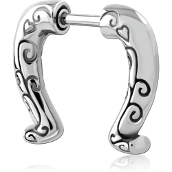 SURGICAL STEEL GRADE 316L FAKE PLUG