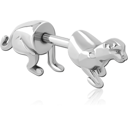 SURGICAL STEEL GRADE 316L FAKE PLUG