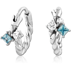 SURGICAL STEEL GRADE 316L HOOP EARRINGS PAIR