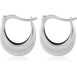 SURGICAL STEEL GRADE 316L EAR STUDS PAIR