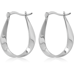 SURGICAL STEEL GRADE 316L EAR STUDS PAIR
