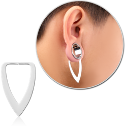 SURGICAL STEEL GRADE 316L HOOP EARRING FOR TUNNEL