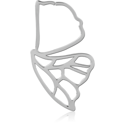 SURGICAL STEEL GRADE 316L HOOP EARRING FOR TUNNEL