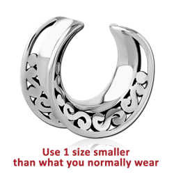 SURGICAL STEEL GRADE 316L HALF TUNNEL