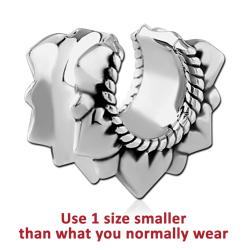 SURGICAL STEEL GRADE 316L HALF TUNNEL