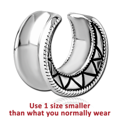 SURGICAL STEEL GRADE 316L HALF TUNNEL