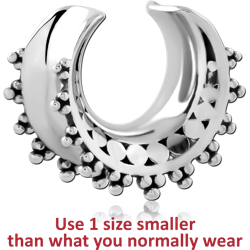 SURGICAL STEEL GRADE 316L HALF TUNNEL