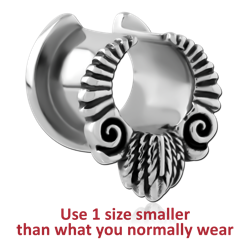 SURGICAL STEEL GRADE 316L HALF TUNNEL