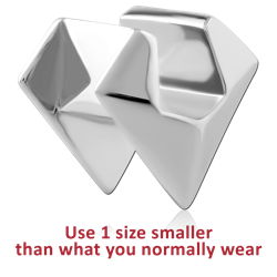 SURGICAL STEEL GRADE 316L HALF TUNNEL