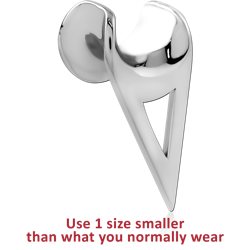 SURGICAL STEEL GRADE 316L HALF TUNNEL