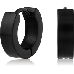 BLACK PVD COATED STAINLESS STEEL GRADE 304 HUGGIES PAIR