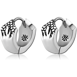 SURGICAL STEEL GRADE 316L KOOL KATANA HUGGIES PAIR