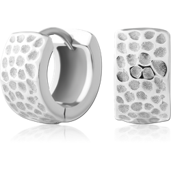 SURGICAL STEEL GRADE 316L HUGGIES PAIR