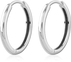 SURGICAL STEEL GRADE 316L HUGGIES PAIR