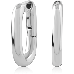 SURGICAL STEEL GRADE 316L HUGGIES PAIR