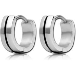 PAIR OF STAINLESS STEEL GRADE 304 HUGGIES