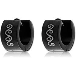 PAIR OF STAINLESS STEEL GRADE 304 HUGGIES