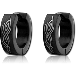 PAIR OF STAINLESS STEEL GRADE 304 HUGGIES