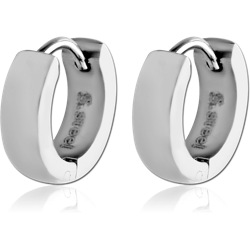 PAIR OF STAINLESS STEEL GRADE 304 HUGGIES