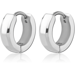 PAIR OF STAINLESS STEEL GRADE 304 HUGGIES