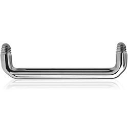 TITANIUM ALLOY LONG 90 DEGREE STAPLE BARBELL PIN