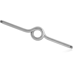 SURGICAL STEEL GRADE 316L INDUSTRIAL LOOP BARBELL PIN