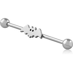 SURGICAL STEEL GRADE 316L INDUSTRIAL BARBELL