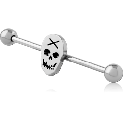 SURGICAL STEEL GRADE 316L INDUSTRIAL BARBELL