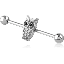 SURGICAL STEEL GRADE 316L INDUSTRIAL BARBELL