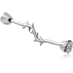 SURGICAL STEEL GRADE 316L ATTACHMENT FOR INDUSTRIAL BARBELL