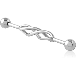 SURGICAL STEEL GRADE 316L ATTACHMENT FOR INDUSTRIAL BARBELL