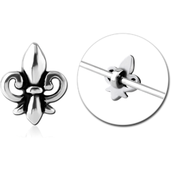 SURGICAL STEEL GRADE 316L ADJUSTABLE SLIDING CHARM FOR INDUSTRIAL BARBELL