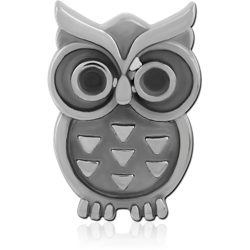 SURGICAL STEEL GRADE 316L ADJUSTABLE SLIDING CHARM FOR INDUSTRIAL BARBELL