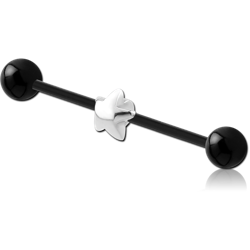 BIOFLEX® INDUSTRIAL BARBELL ADJUSTABLE SLIDING CHARM WITH BIOFLEX® BALLS