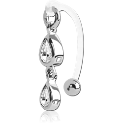 BIOFLEX® INTIMATE PIERCING CURVED BARBELL