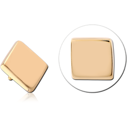 14 KARAT GOLD YELLOW ATTACHMENT FOR 1.2MM INTERNALLY THREADED PINS