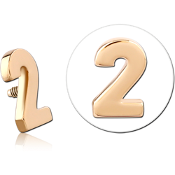 14 KARAT GOLD YELLOW FOR 1.2MM INTERNALLY THREADED PINS