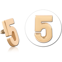 14 KARAT GOLD YELLOW FOR 1.2MM INTERNALLY THREADED PINS