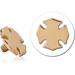 14 KARAT GOLD YELLOW FOR 1.2MM INTERNALLY THREADED PINS