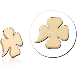 9 KARAT GOLD YELLOW FOR 1.2MM INTERNALLY THREADED PINS