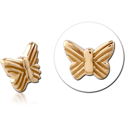 9 KARAT GOLD YELLOW FOR 1.2MM INTERNALLY THREADED PINS