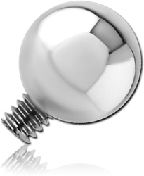 SURGICAL STEEL GRADE 316L COUNTERSUNK BALL FOR INTERNALLY THREADED PINS