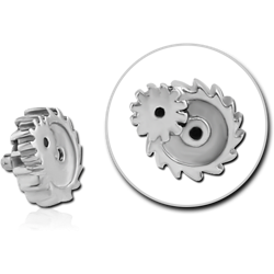 SURGICAL STEEL GRADE 316L GEAR ATTACHMENT FOR 1.6MM INTERNALLY THREADED PINS