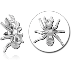 SURGICAL STEEL GRADE 316L ATTACHMENT FOR 1.6MM INTERNALLY THREADED PINS - ANT