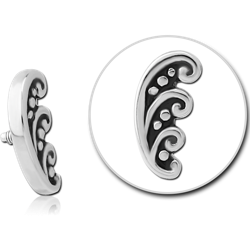 SURGICAL STEEL GRADE 316L ATTACHMENT FOR 1.6MM INTERNALLY THREADED PINS